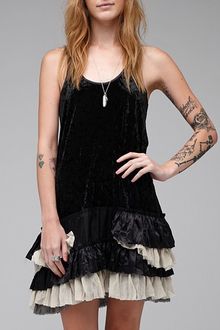 Free People Merries Crushed Velvet - Lyst