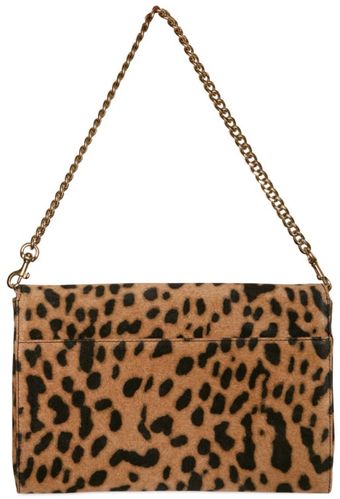 Givenchy Evening Leopard Print Lamb Clutch - Lyst