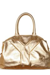 Yves Saint Laurent Metallic Easy Medium Top Handle