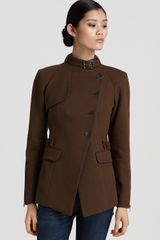 Nanette Lepore Hideaway Asymetrical Front Jacket