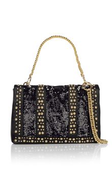 Halston Heritage Carla Studded Flap Shoulder Bag - Lyst