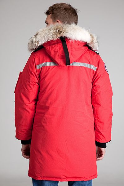Canada Goose Resolute Red Parka in Red for Men | Lyst