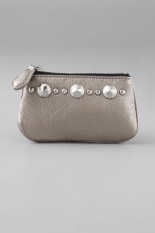 Diane Von Furstenberg Arabella Metallic Pouch - Lyst