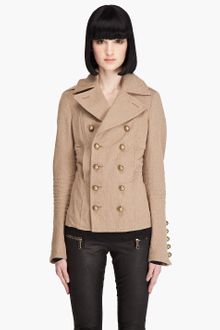 DSquared2 Simple Double Breasted Pea Coat - Lyst