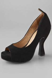Jeffrey Campbell Laverne Suede Platform Pumps - Lyst