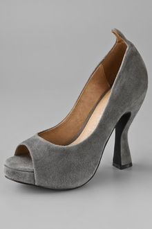 Jeffrey Campbell Laverne Suede Platform Pumps - Lyst