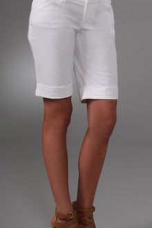 Alice + Olivia Cuffed Bermuda Shorts - Lyst