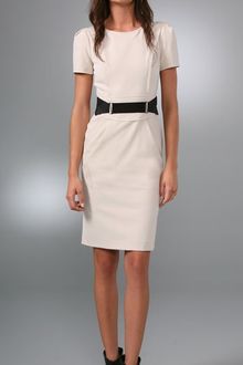 Philosophy di Alberta Ferretti Belted Dress - Lyst