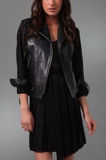 Sachin & Babi Embroidery Anglais Leather Jacket - Lyst