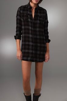 Joe's Jeans The Shirt Sexy Military Dress - Lyst
