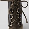 Giuseppe Zanotti Lace Up Suede Booties in Green - Lyst