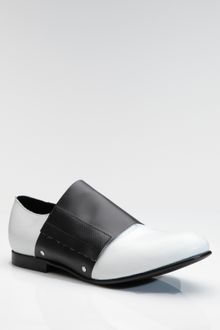 Comme Des Garçons Covered Lace-up Loafers - Lyst