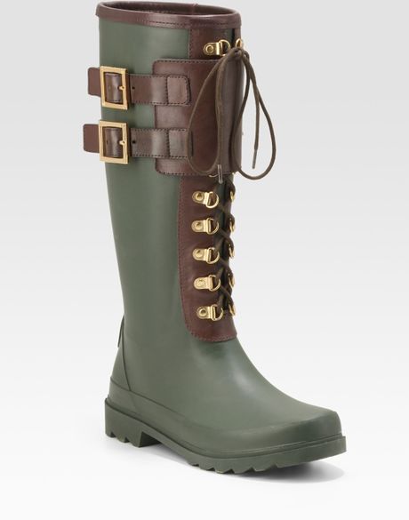 tory burch maureen rain boots