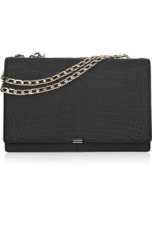Victoria Beckham Hexagonal Chain Crocodile Bag - Lyst