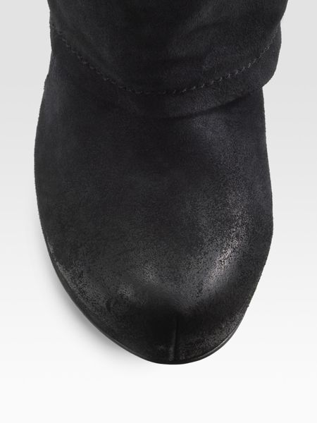 vera wang wedge booties
