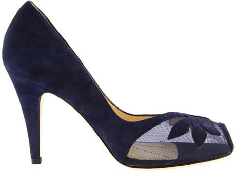 Kate Spade Diva Pump in Blue (navy) | Lyst