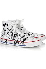 converse paint splatter