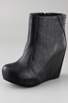Jeffrey Campbell Pixie Zip Wedge Booties - Lyst