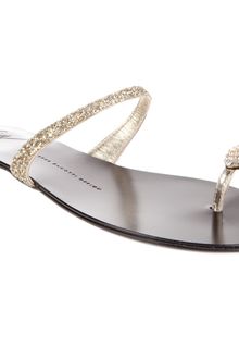 Giuseppe Zanotti Embellished Sandal - Lyst