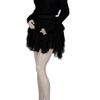 Lublu Mini Tulle Skirt in Black - Lyst
