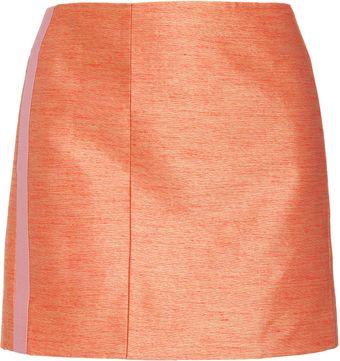 Balenciaga Bicolour Mini Skirt - Lyst