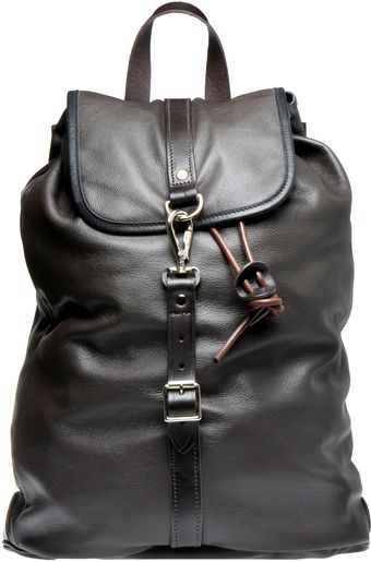 Browns Leather Backpack - Lyst
