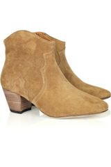 Isabel Marant Dicker Suede Ankle Boots