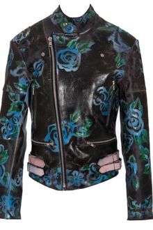Meadham Kirchhoff Leather Biker Jacket - Lyst