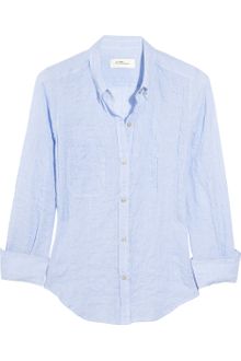 Etoile Isabel Marant Oscar Gingham Cotton-blend Shirt - Lyst