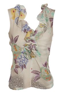 Etro Sleeveless Blouse - Lyst