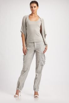 Ralph Lauren Black Label Cashmere/silk Cocoon Cardigan - Lyst