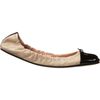 Marc Jacobs Quilted Mouse Ballet in Beige - Lyst