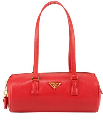  Saffiano Lux Shoulder Bag 