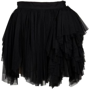 Lublu Mini Tulle Skirt - Lyst