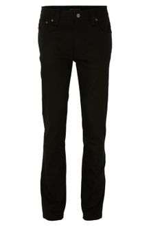 Nudie Jeans Slim Jim Dry Black Coated Jeans - Lyst