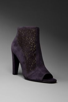 Diane Von Furstenberg Angel Lace Ankle Boot - Lyst