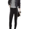 Alexander Wang Knitted Marl Tshirt in Gray - Lyst