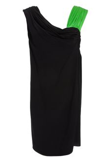 Emilio De La Morena Mini Dress with Contrast Shoulder - Lyst
