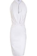 Givenchy Gathered Keyhole Dress