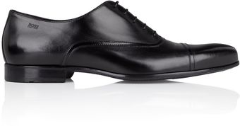 Hugo Boss Black Black Patent Strip Dress Shoe - Lyst