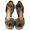 L.a.m.b. Peppa T Strap Heels in Gray (grey) - Lyst