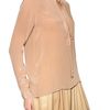 Pas Pour Toi Crepe Shirt in Beige - Lyst