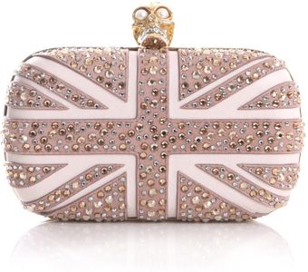  Crystal Britannia Box Clutch 
