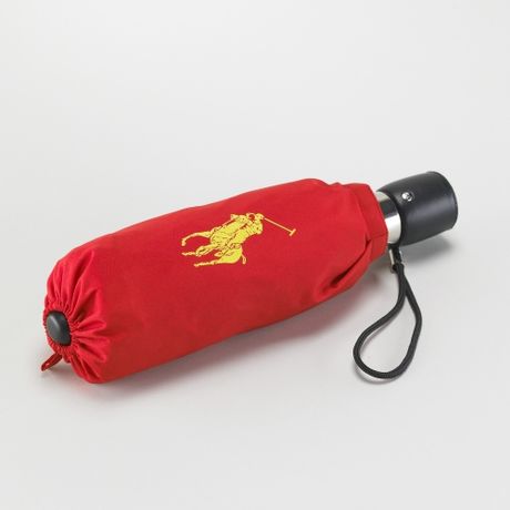 Polo Ralph Lauren Big Pony Mini Compact Umbrella in Red for Men | Lyst