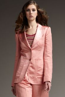 Marc Jacobs Satin Two-button Jacket - Lyst
