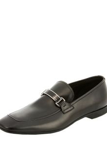 Prada Plaque Loafer - Lyst