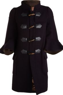 Sacai Toggle Coat - Lyst