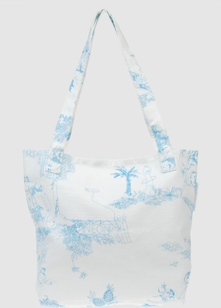 Hussein Chalayan Medium Fabric Bag in White - Lyst