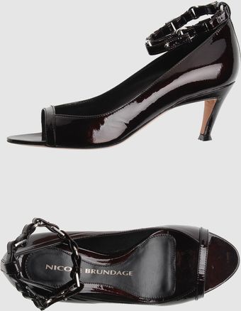 Nicole Brundage High-heeled Sandals - Lyst