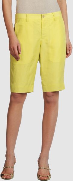 Issey Miyake Fête Bermuda - Lyst